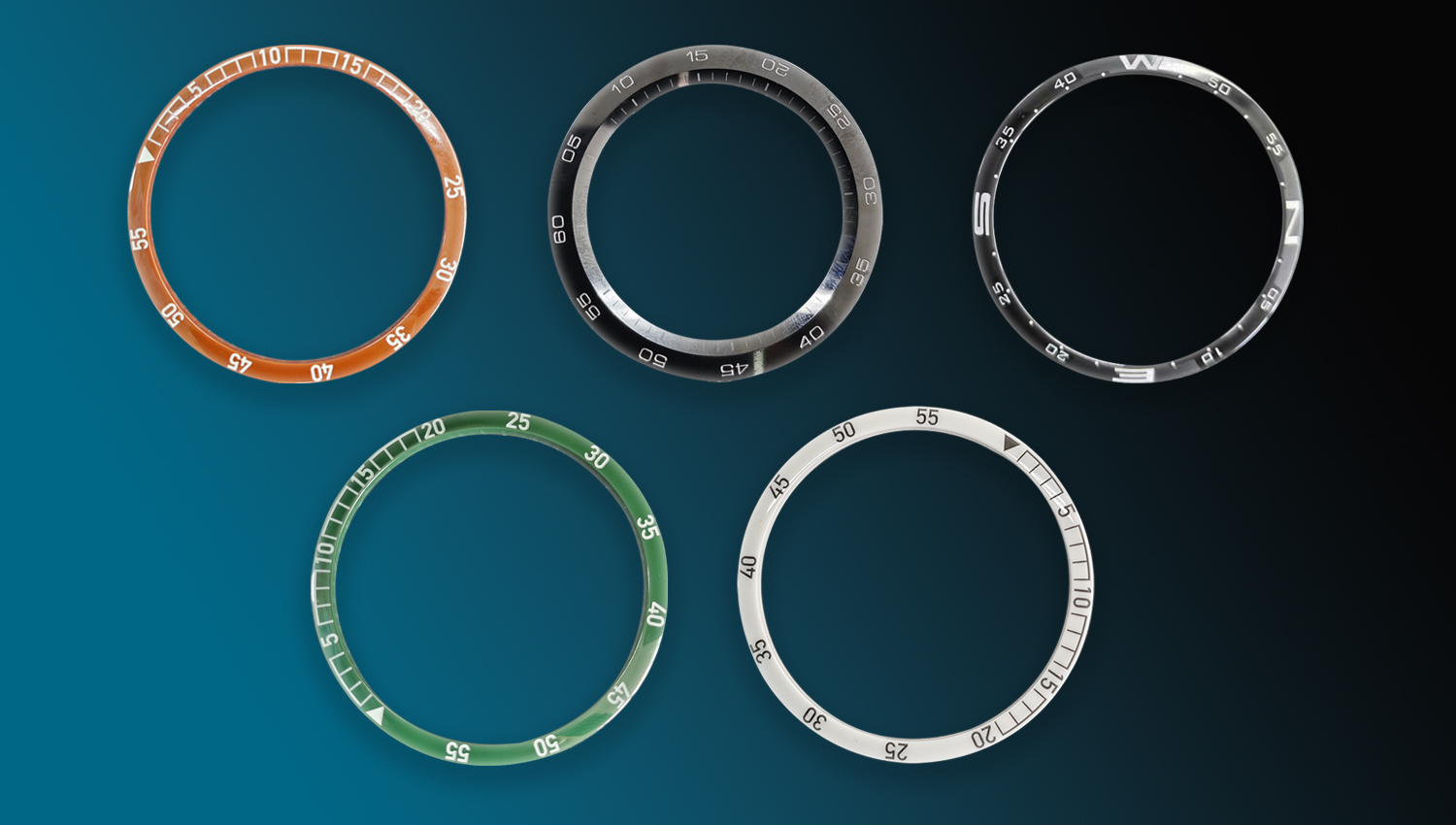 Ceramic smartwatch bezel