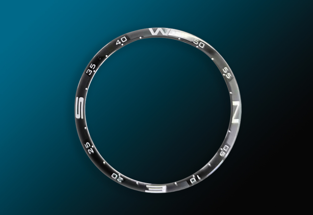 Ceramic smartwatch bezel