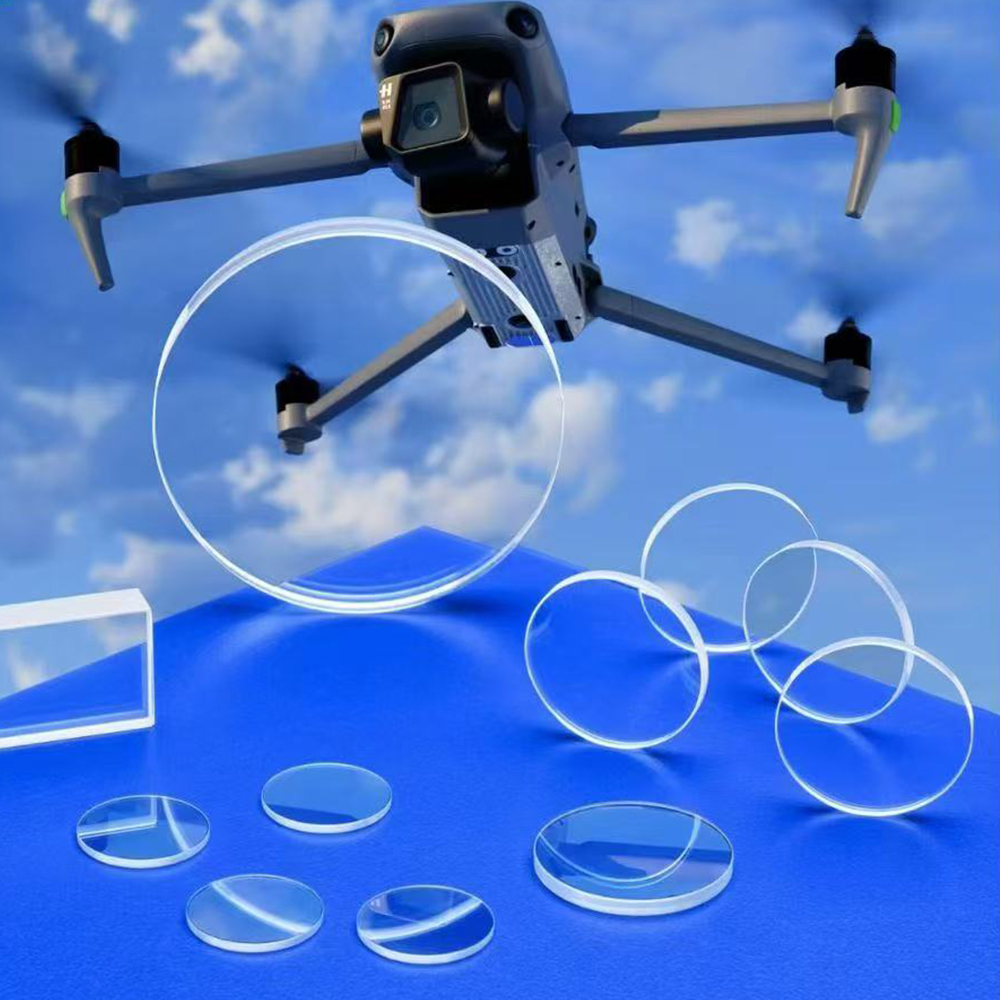 Sapphire drone camera lens protective glass