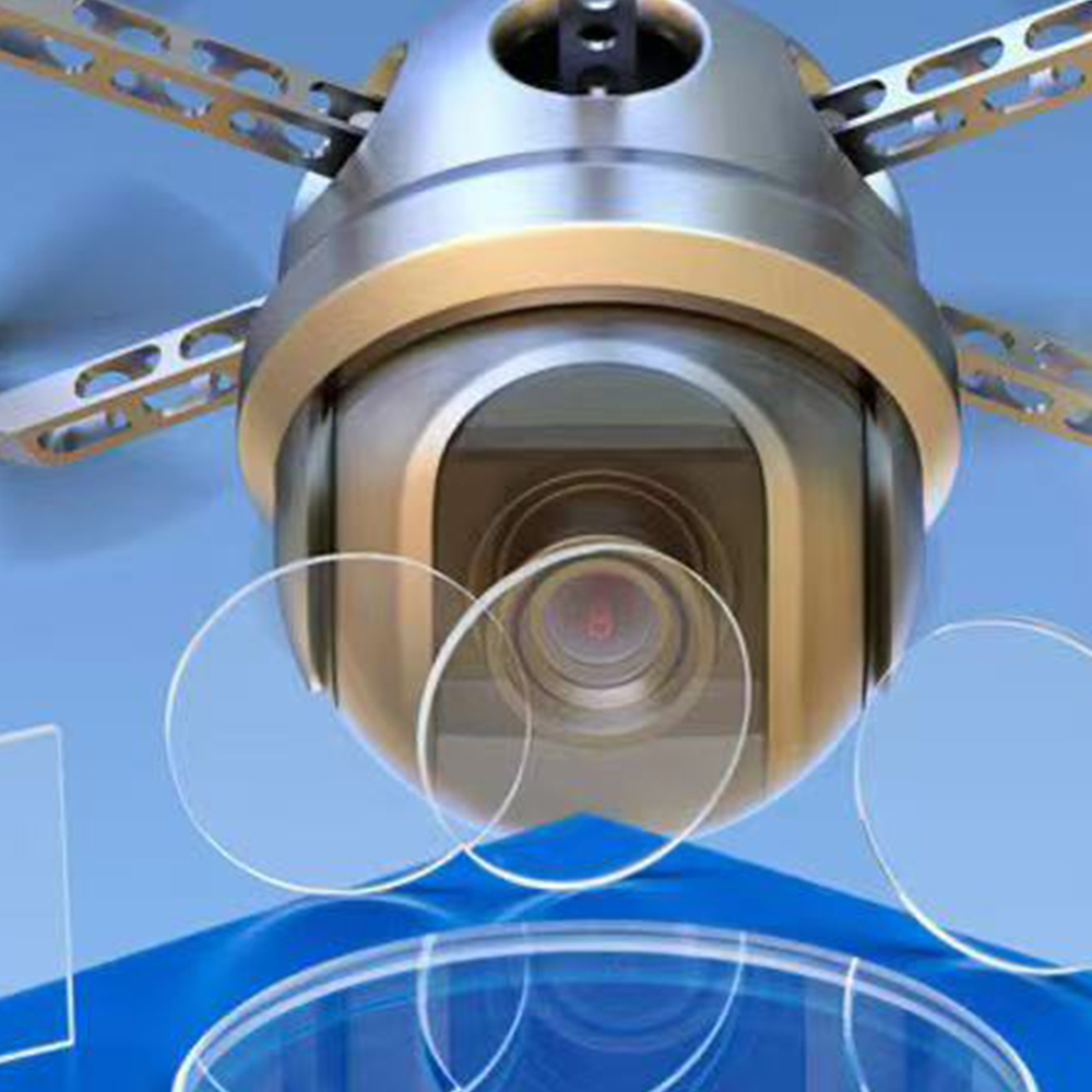 Sapphire drone camera lens protective glass