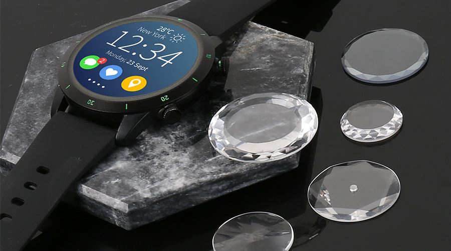 新源光学批花蓝宝石玻璃系列--批花蓝宝石表盘