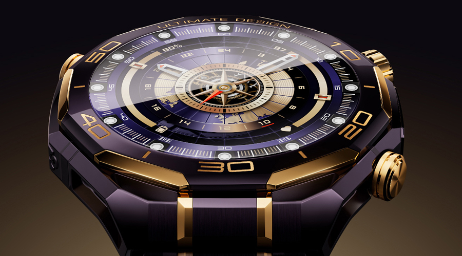 蓝宝石玻璃表镜 | HUAWEI WATCH ULTIMATE DESIGN 非凡大师 紫金款发布上市