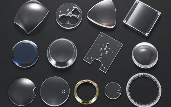 Drilling accuracy control of sapphire lenses