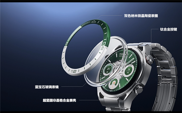 Huawei WATCH Ultimate: Legend of the Green Field: The Art of Fusion of Ceramics and Sapphire
