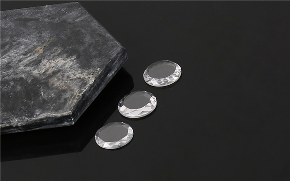 Precision machining form of sapphire lenses